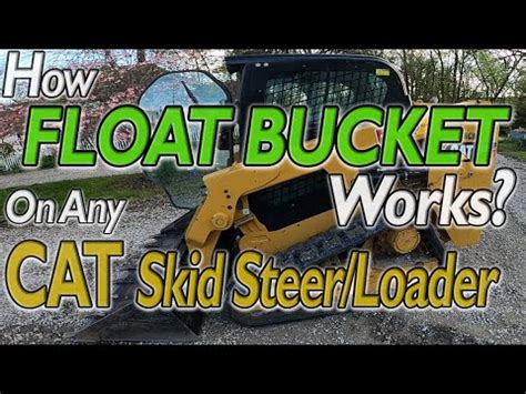 ride on skid steer float mode|how to use float manually.